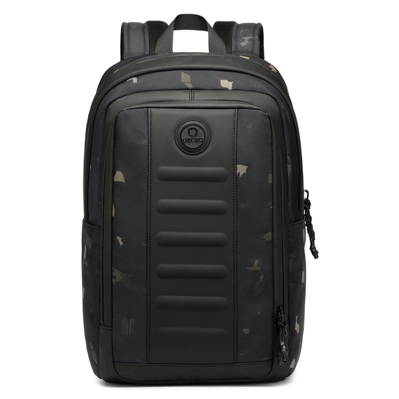 For 9695 Anti-Theft Fashion Business Laptop Waterproof Backpack with Large Capacity for Unisex Use