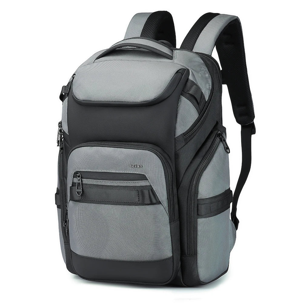 OZUKO 9799 Versatile Waterproof Backpack for Me Custom LOGO Travel  Gym Bag Multi-Functional Business Backpack