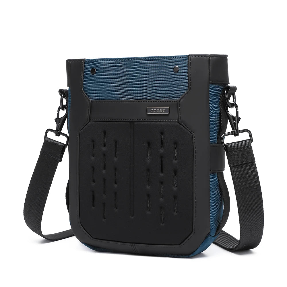 For 9783 Men's Summer Outdoor Large Shoulder Bag Fashionable Waterproof Polyester Crossbody EVA Sling Custom Print