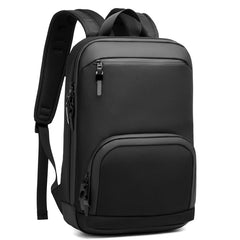 Ozuko 9474 New Promotional Men Business Backpack 15.6 Inch Men Usb Laptop Bag Custom Waterproof Fashion Smart Backpack With Lock - OZUKO.CN