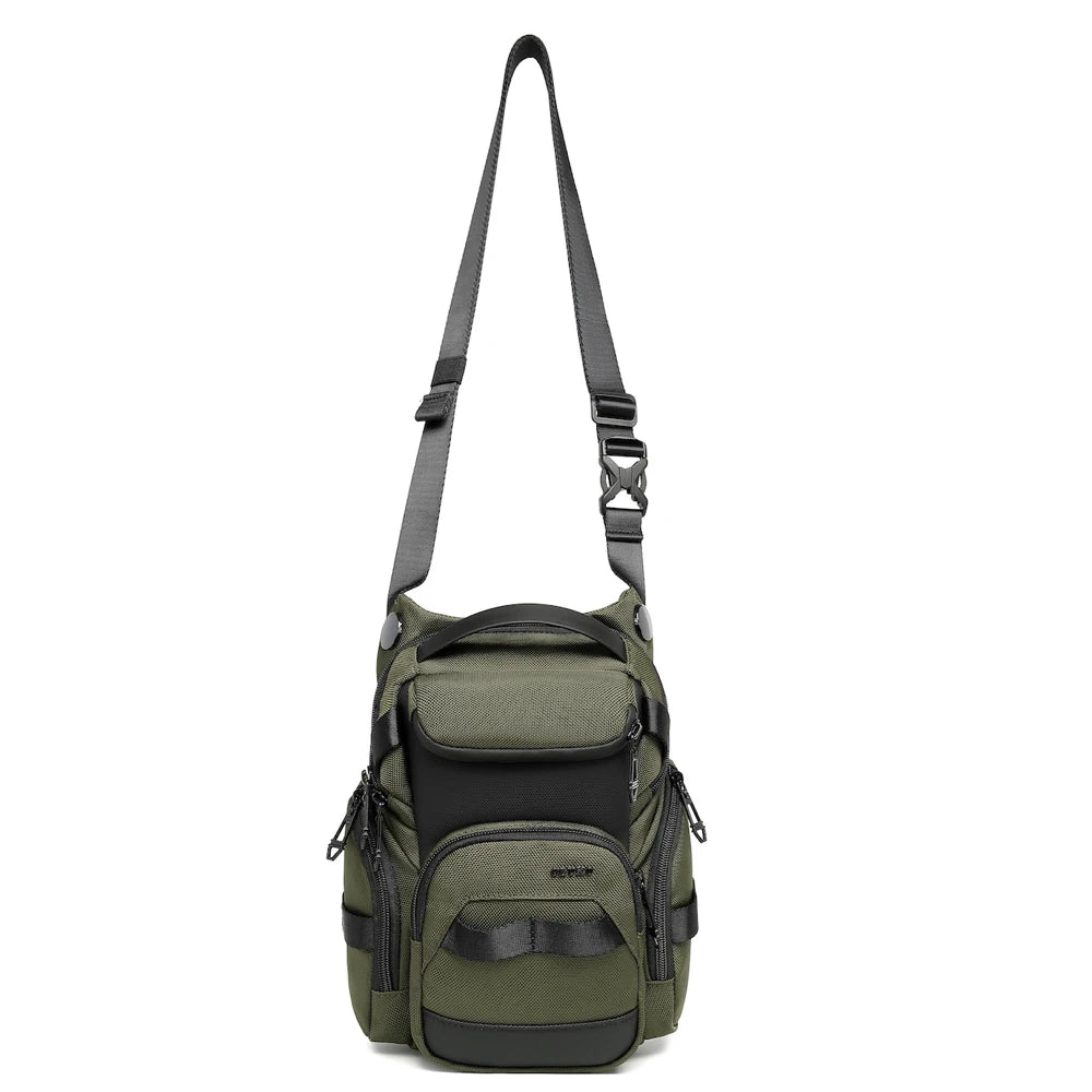 Ozuko 9818 Mens Outdoor Sporting Hiking Waist Hip Pack Messenger Shoulder Drop Leg Thigh Bag Pouches for Men Women