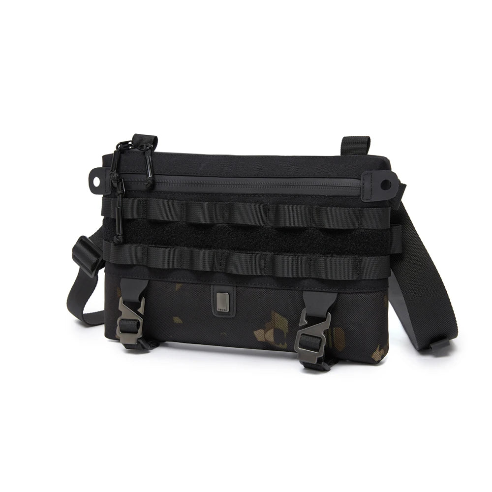 For 9898 Fashion Waterproof Crossbody Bag Men-Luxury High Quality Sling Pack MOLLE System Lightweight Travel Messenger Bag 2L