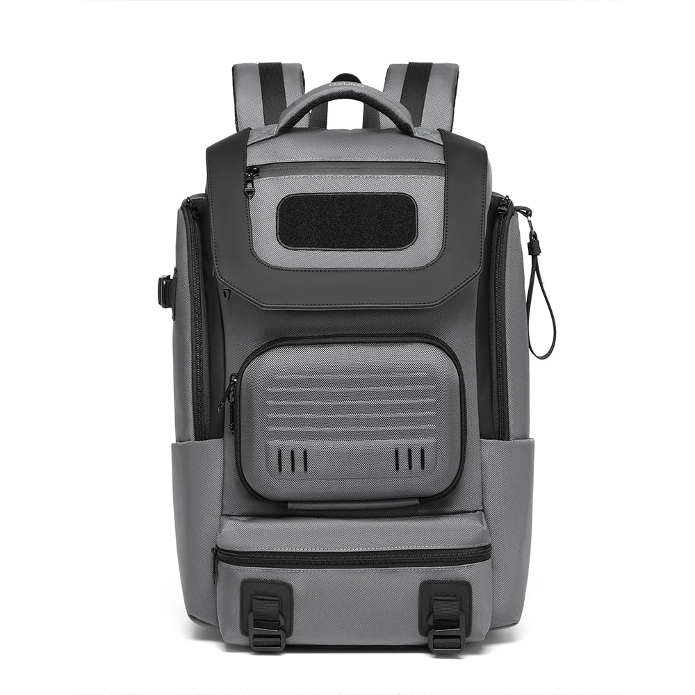 Ozuko 9840 Waterproof Slim Daypack for Gym, Office & City Commute, Fits 15.6 Inch Laptop & Tablet, Hidden Anti-Pickpocket Pocket