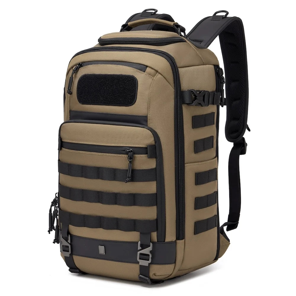 OZUKO 9902 25L Tactical Backpack Waterproof Anti-Theft Lightweight Molle System Outdoor Velcro Patch Durable Zippers Backpack