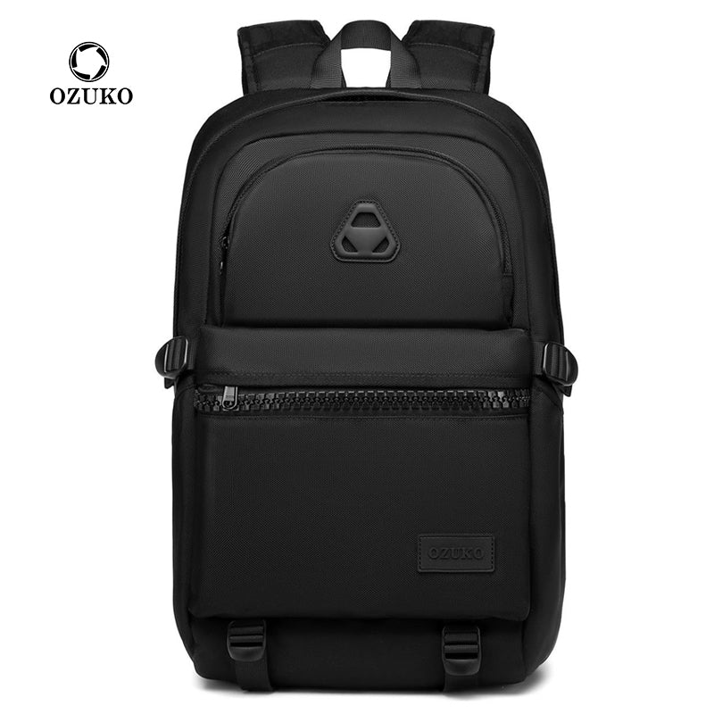 Ozuko 9488 Promotional Wholesale Custom Logo Fashion Travel Backpack For Men New High-End Business Usb Charging Laptop Backpack - OZUKO.CN