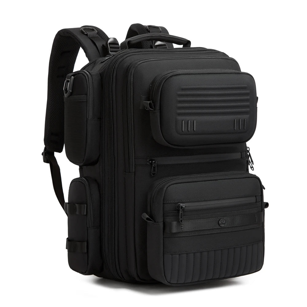 OZUKO 9762 Designer Waterproof Multifunctional Business Laptop Backpack Men's Travel Fashion 3-in-1 Backpack Set Zipper