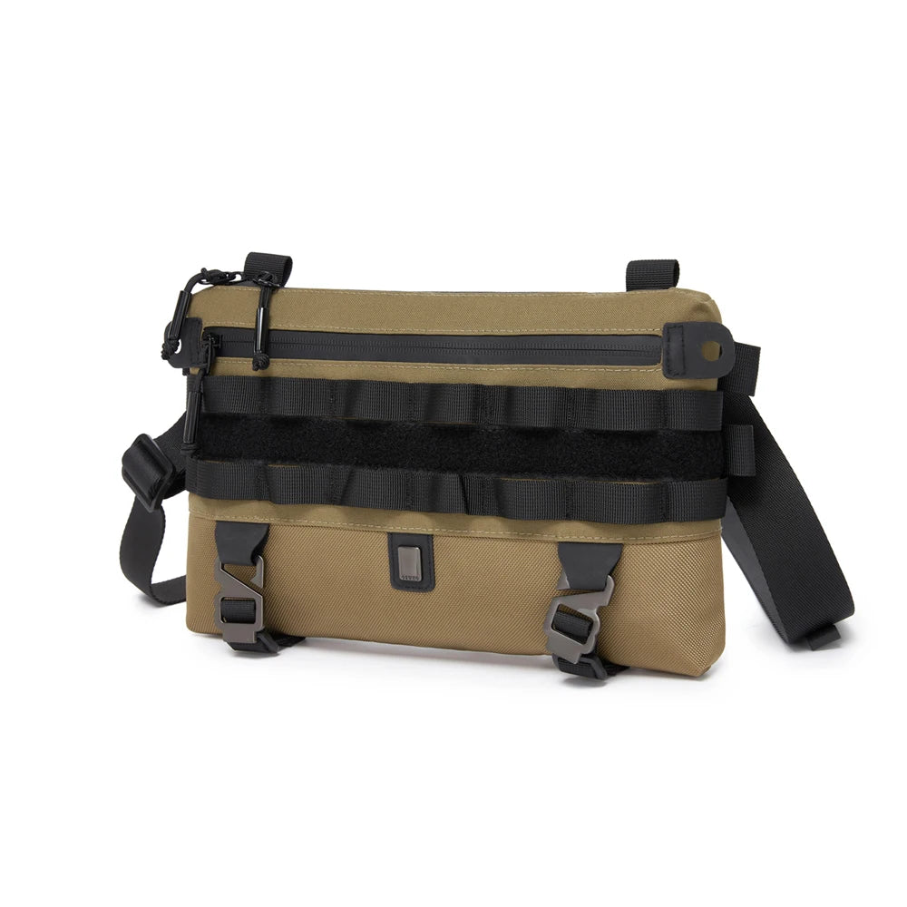 For 9898 Fashion Waterproof Crossbody Bag Men-Luxury High Quality Sling Pack MOLLE System Lightweight Travel Messenger Bag 2L