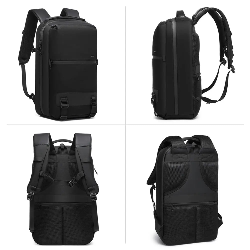 Ozuko 9851 Business Backpack Bookbag Travel Laptop Backpack for Women Men Office School Daily Causal Backpack