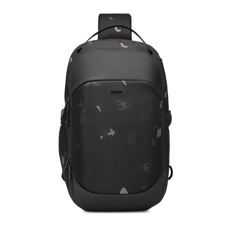 Ozuko 9731 Waterproof Anti-Theft Crossbody Shoulder Bag Lightweight 15L One Strap Motorcycle Bag Hiking Walking Biking Travel