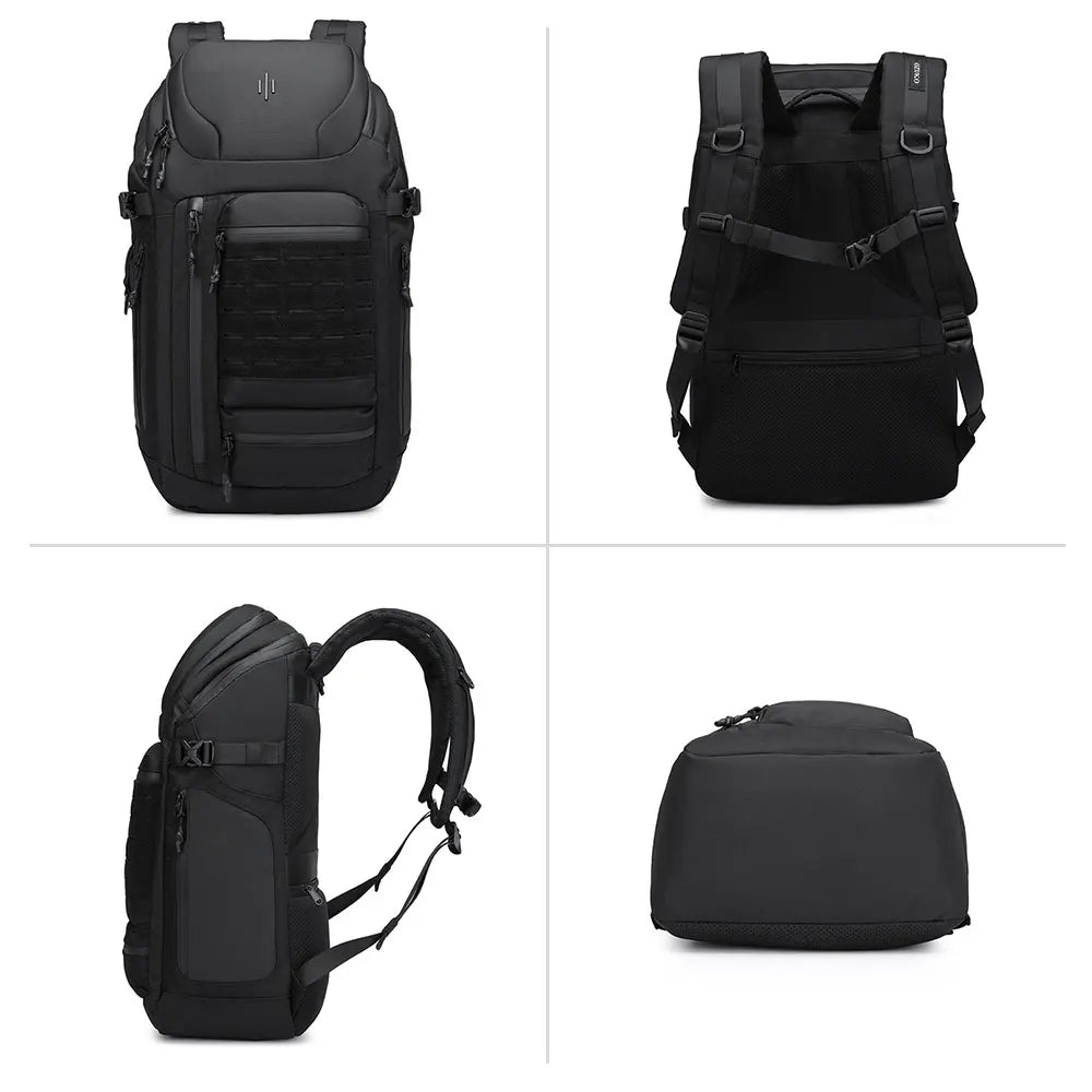 Ozuko 9746 Urban Travel Backpack Custom Waterproof Laptop Business Backpack for Commuting Exploring City Outdoor Adventures