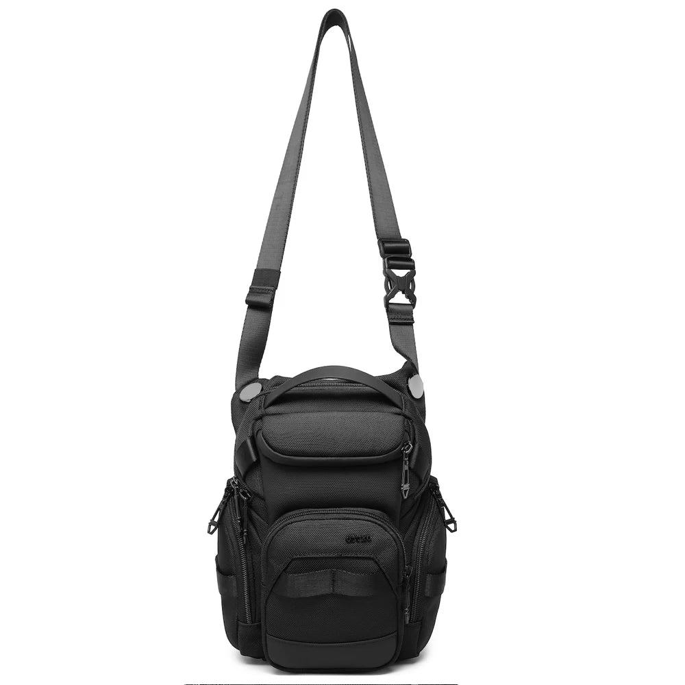 Ozuko 9818 Mens Outdoor Sporting Hiking Waist Hip Pack Messenger Shoulder Drop Leg Thigh Bag Pouches for Men Women