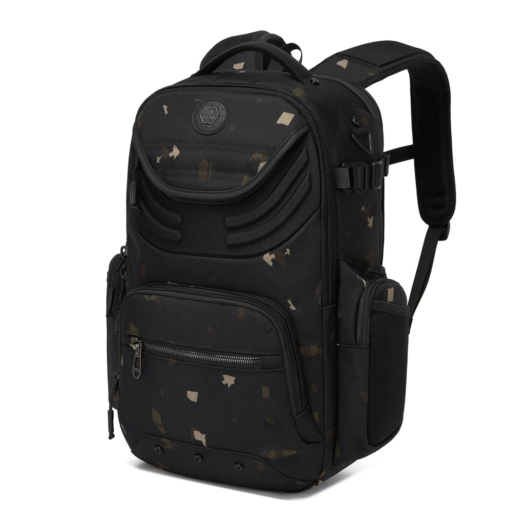Ozuko 9920 Business Backpack,Water Resistant Laptop Bag with Multiple Compartments, Professional Commute Daypack for Work Office