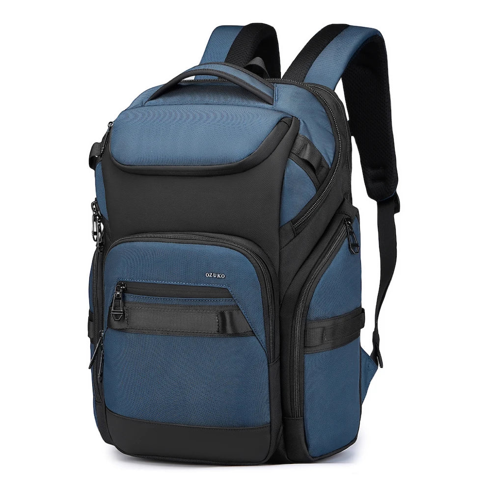 OZUKO 9799 Versatile Waterproof Backpack for Me Custom LOGO Travel  Gym Bag Multi-Functional Business Backpack