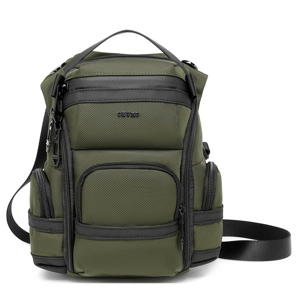 OZUKO 9816 Waist Bag for Men Women Tactical Motorcycle Bike Cycling Multi-Pocket Fanny Pouch Travel Hiking Thigh Bag Leg Bag