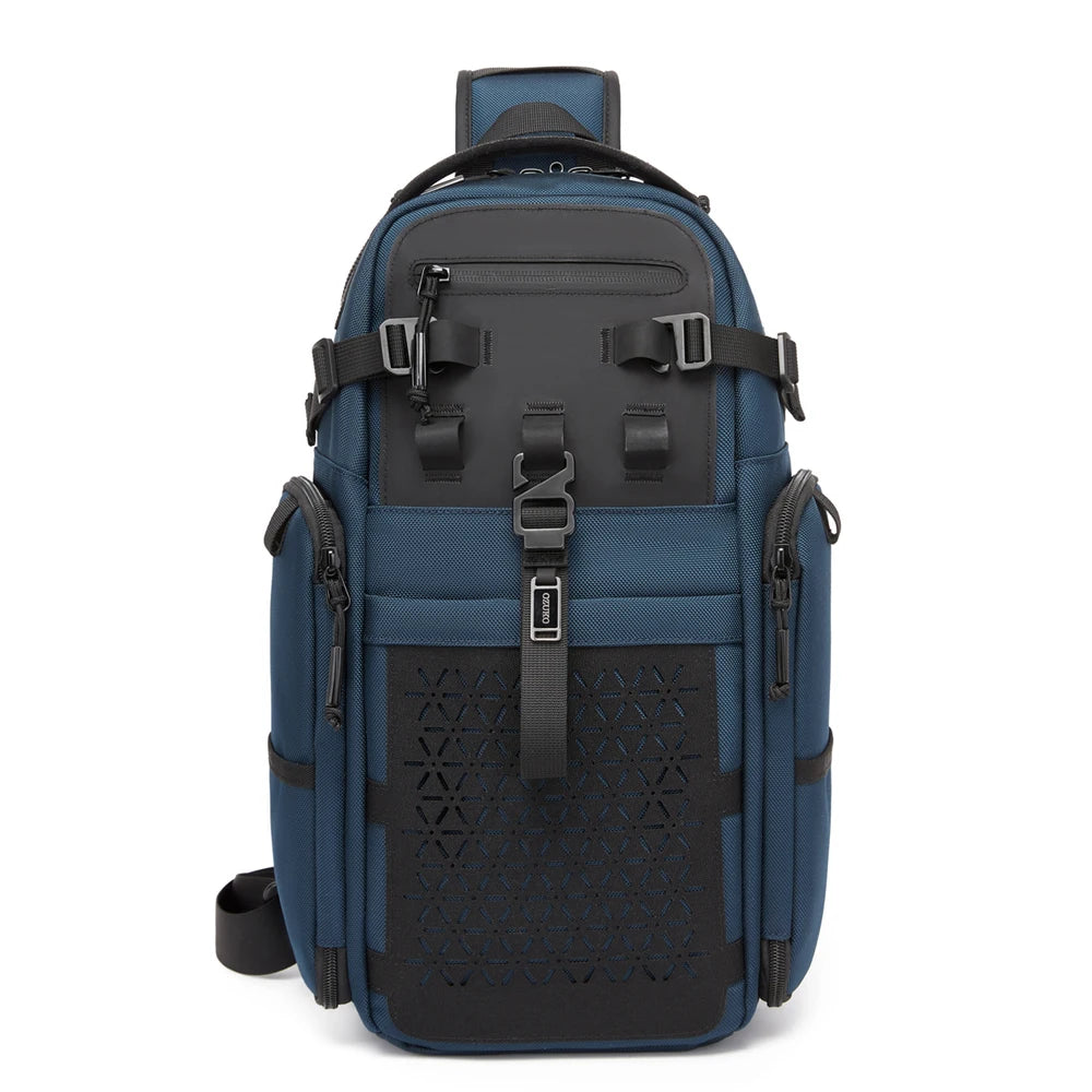 OZUKO 9844 Fashion Outdoor Adventure Sling Bag Daily Pack Durable Waterproof Chest Bag for Hiking & Travel