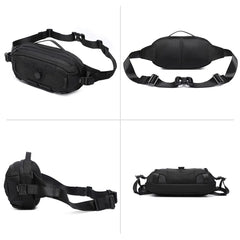 Ozuko 9825 Fanny Pack Small Shoulder Sling Bag Purse Bag Casual Handbag Adjustable Strap for Daily Carry Men Cross Bag