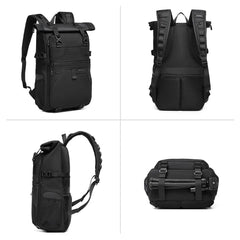 For 9761 Designer Anti-Theft USB Waterproof Backpack with 28L Capacity for Summer Travel Cycling & Hiking