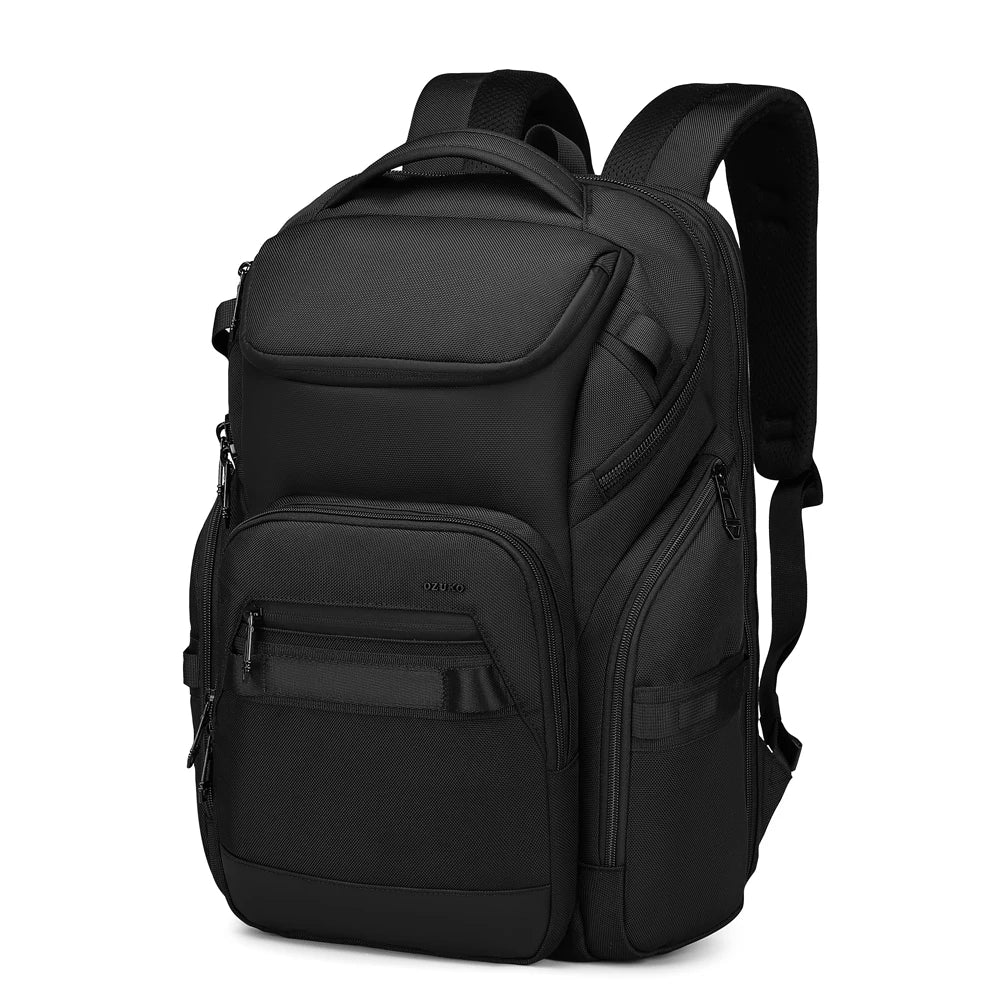 OZUKO 9799 Versatile Waterproof Backpack for Me Custom LOGO Travel  Gym Bag Multi-Functional Business Backpack