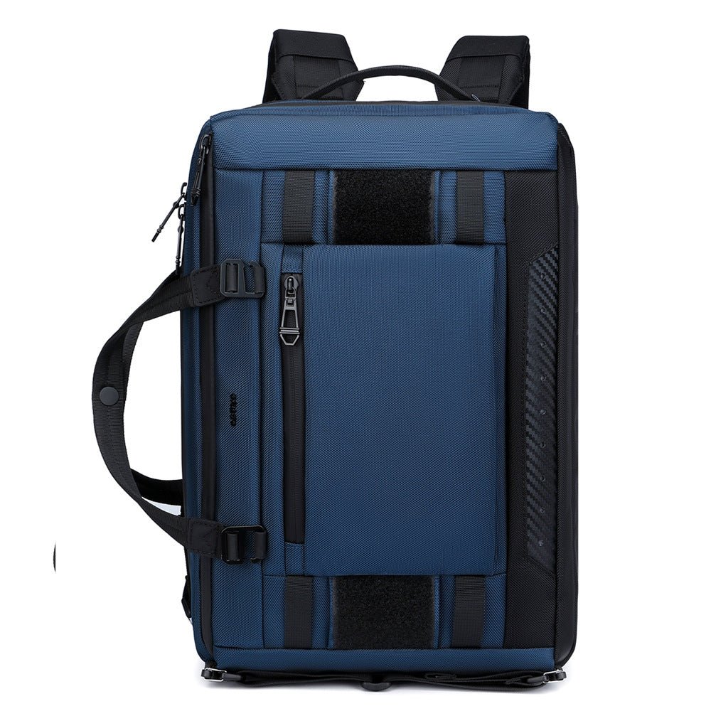 Ozuko 9749 Mens Luxury Bag Laptop Business Waterproof Backpack Office Mochilas Multifunction Breif-Case Rucksack - OZUKO.CN