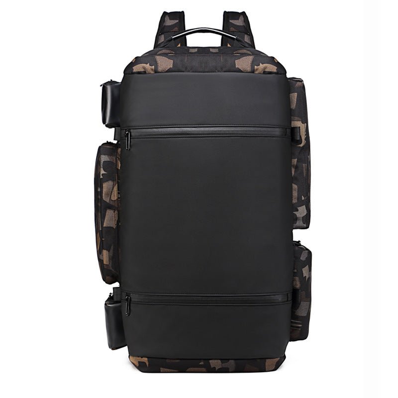 2020 New Travel Bags Luggage Sports Anti Theft Waterproof Backpacks Usb Large Duffle Hand Gym Bag With Shoe Compartment - OZUKO.CN