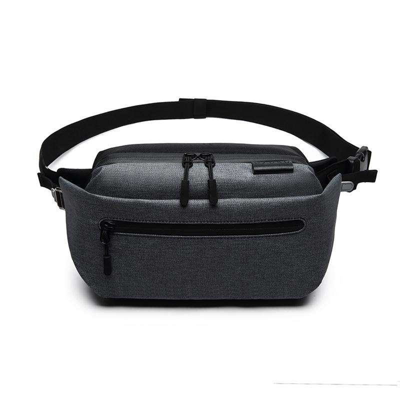 Ozuko Fashion Custom Fanny Pack Men Waterproof Sport Mini Crossbody Chest Running Waist Bag - OZUKO.CN