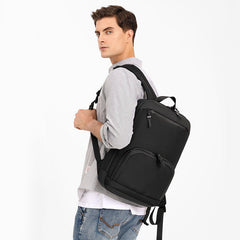 Ozuko 9474 New Promotional Men Business Backpack 15.6 Inch Men Usb Laptop Bag Custom Waterproof Fashion Smart Backpack With Lock - OZUKO.CN