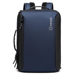 Ozuko 9490 Usb Sublimation Waterproof Backpack Capacity Easy Carry Laptop Bag Computer 15.6 Business Laptop Briefcase Men - OZUKO.CN