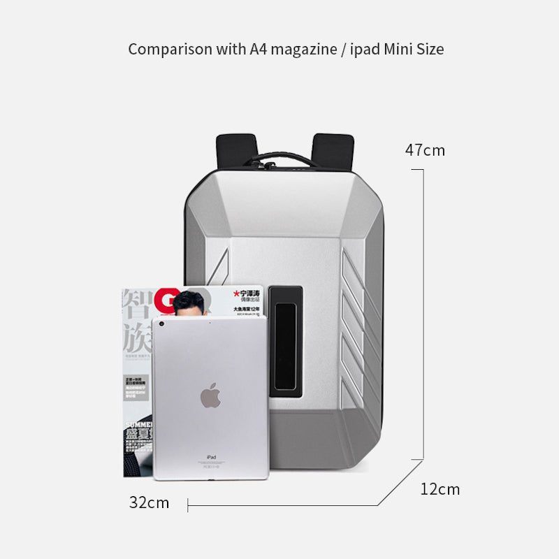 Ozuko 9499L 2023 Trendy Custom Waterproof Smart Backpack With Led Diy Led Screen Backpack For Advertising Personality Display - OZUKO.CN