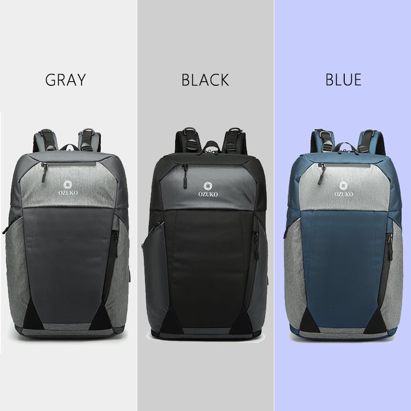 Ozuko 9214 2023 School Bags Backpacks for Teenagers Nylon Custom Logo laptop bags & covers climbing travel small backpack - OZUKO.CN