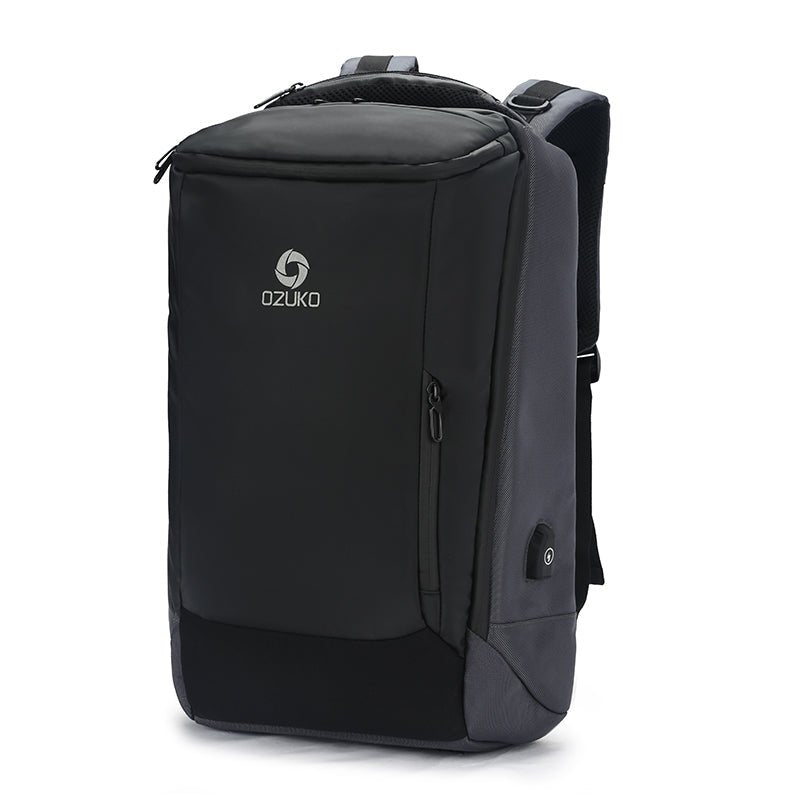 Ozuko 9060 Gym Outdoor Designer Backpack Wholesale School Bags Manufacturers Waterproof Luxury 16 Inch Men Laptop Leather Bag - OZUKO.CN