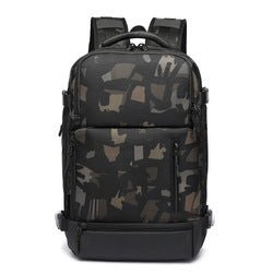 Ozuko 9405 2023 Fashion Custom Logo Men Business Bag for College Commute Lightweight Rucksack Unisex Anti Theft Laptop Backpack - OZUKO.CN