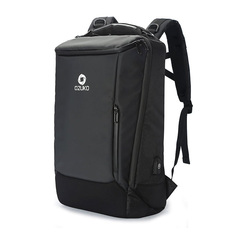 Ozuko 9060 Gym Outdoor Designer Backpack Wholesale School Bags Manufacturers Waterproof Luxury 16 Inch Men Laptop Leather Bag - OZUKO.CN