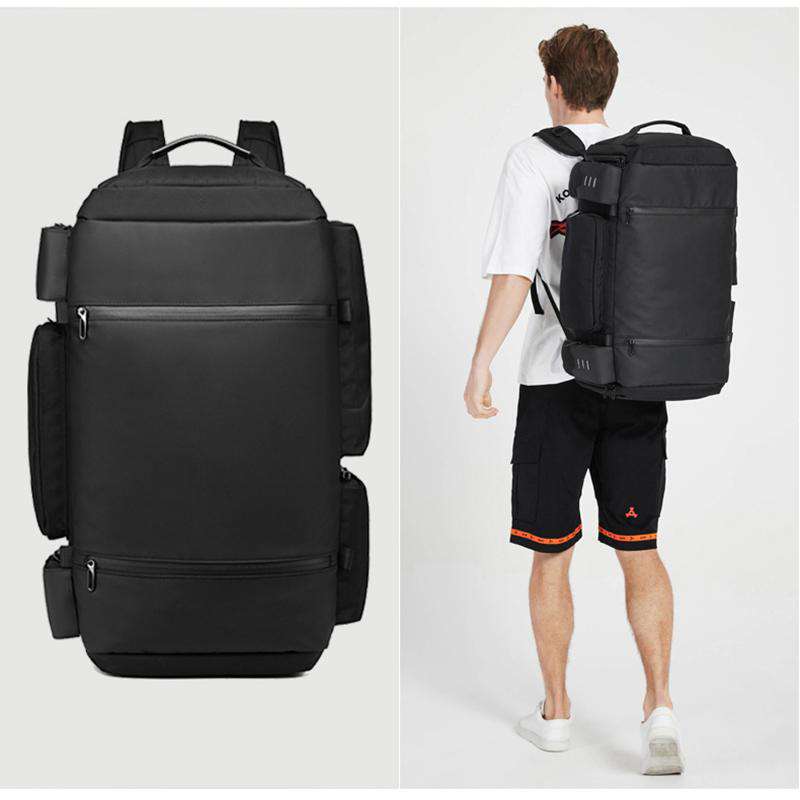 2020 New Travel Bags Luggage Sports Anti Theft Waterproof Backpacks Usb Large Duffle Hand Gym Bag With Shoe Compartment - OZUKO.CN