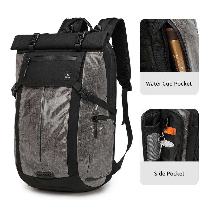 Ozuko 2020 Business Laptop Travel School Bag Men College Students Anti Theft Reflective Backpack - OZUKO.CN