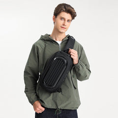 Ozuko 9562 New Stylish Crossbody Commuting Bag For Men Anti-Theft Waterproof Multifunctional Original Design Shoulder Chest Bag - OZUKO.CN