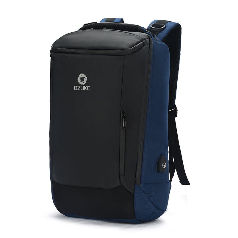 Ozuko 9060 Gym Outdoor Designer Backpack Wholesale School Bags Manufacturers Waterproof Luxury 16 Inch Men Laptop Leather Bag - OZUKO.CN