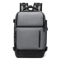 Ozuko 9405 2023 Fashion Custom Logo Men Business Bag for College Commute Lightweight Rucksack Unisex Anti Theft Laptop Backpack - OZUKO.CN