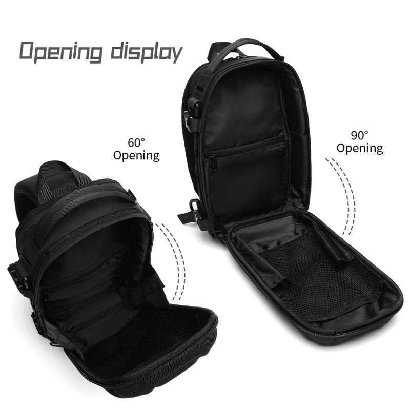 Ozuk 9565 Factory Manufacture Custom Sling Bag For Men 2022 Sales Large Capacity Crossbody Camera Bag For Traveling Hiking - OZUKO.CN