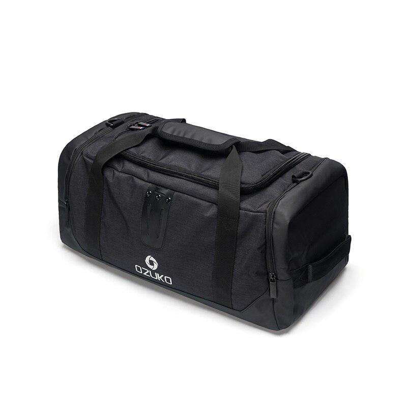 OZUKO 2020 Multifunctional High Capacity Men Travel Duffle Bag Waterproof Oxford Luggage Handbags Carry On Weekend Bags for Trip - OZUKO.CN