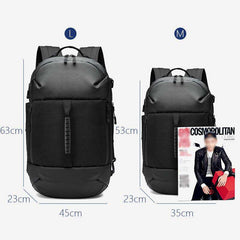 OZUKO 2022 New Multifunctional Men Backpack 15.6 inch Laptop Bag Male Waterproof Large Capacity Backpacks Travel Bags Mochila - OZUKO.CN