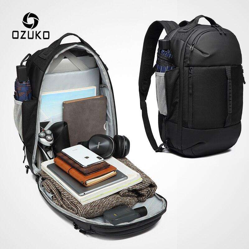Ozuko 9235 Mochila Moto Para Hombre Inteligentes Luxury Custom Travel Luggage  Bags Basketball Travelling Motorcycle Backpack