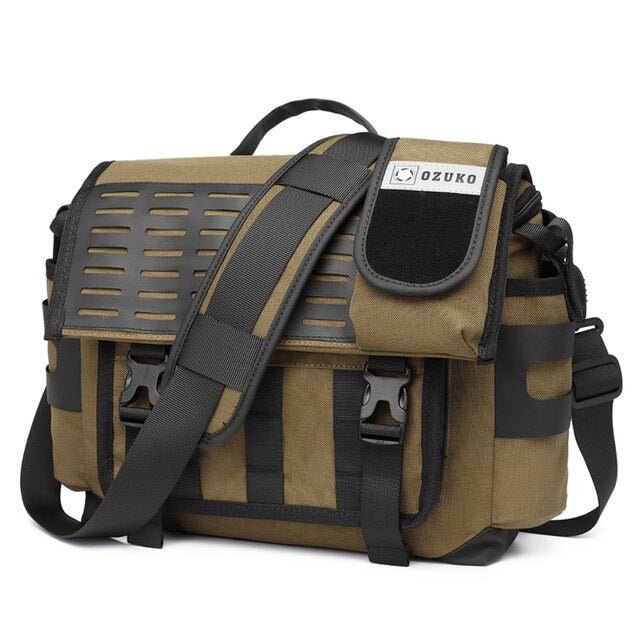 OZUKO 9445 Fashion Men Messenger Bags Hot Sale Multifunction Shoulder Bag Outdoor Travel Waterproof Crossbody Bag Male Handbags - OZUKO.CN