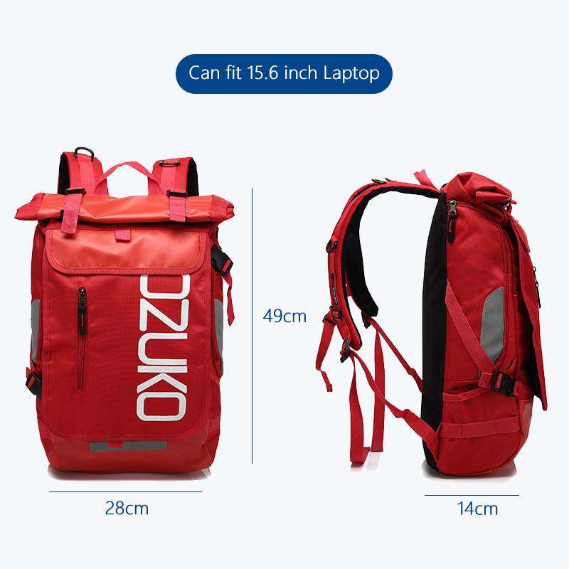OZUKO Fashion Men 15.6 inch Laptop Backpack Water Repellent Schoolbag for Teenager Casual Student Backpacks Male Travel Mochila - OZUKO.CN